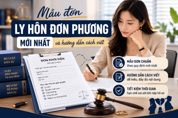 Mẫu đơn ly hôn đơn phương