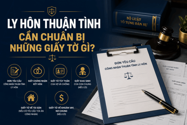 ảnh minh họa AI_Ly hôn thuận tình cần chuẩn bị những giấy tờ gì?